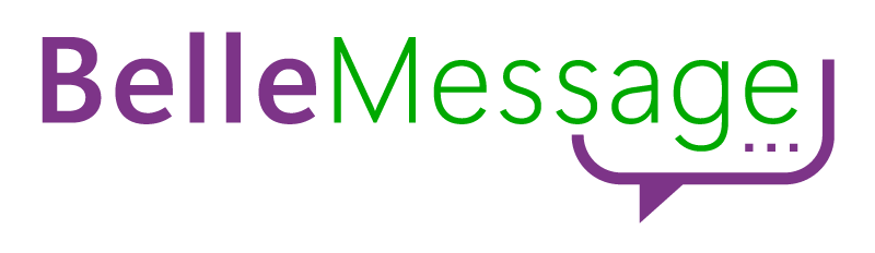 logo oficial bellemessage, automação de whatsapp do sistema belle software